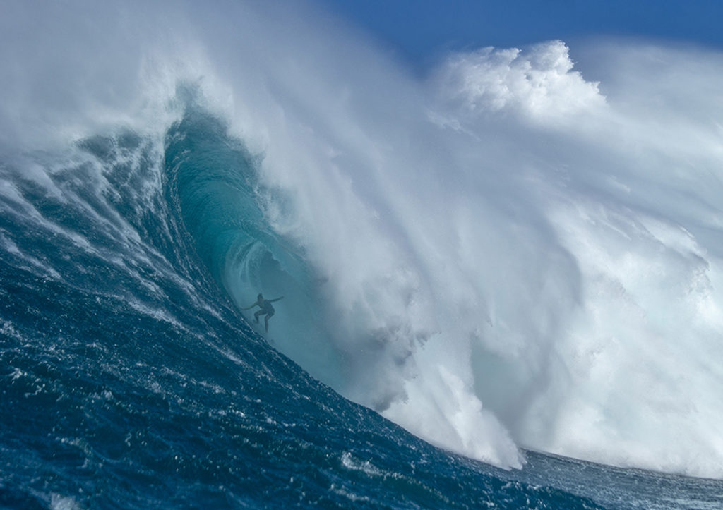 justine dupont peahi ride of the year